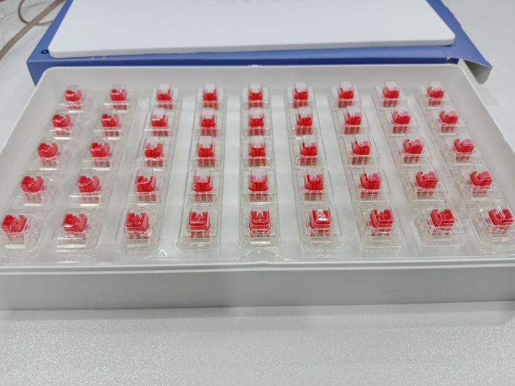 Red Switch Mechanical Keyboard Linear Switch  ของ ATOM แพ็ค 45 ตัว สภาพเหมือนใหม่ ใช้ได้ทุกตัว รูปที่ 5