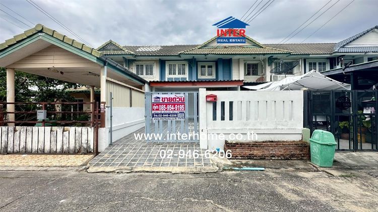 ทาวน์เฮ้าส์ 2 ชั้น 28.7 ตร.ว. หมู่บ้านพฤกษา18-1 บางใหญ่ ถนนกาญจนาภิเษก ถนนซอยแก้วอินทร์ บางใหญ่ นนทบุรี