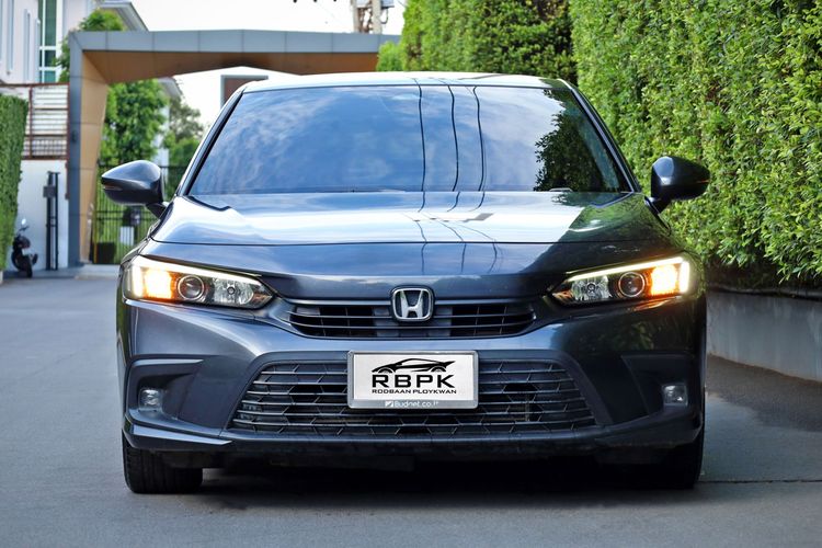 Honda Civic 2022 1.5 Turbo Sedan เบนซิน ไม่ติดแก๊ส เกียร์อัตโนมัติ เทา รูปที่ 3