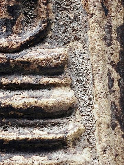 พระบ้าน พระสมเด็จวัดระฆัง พิมพ์ฐานแซม ลงรักเก่า รูปที่ 15