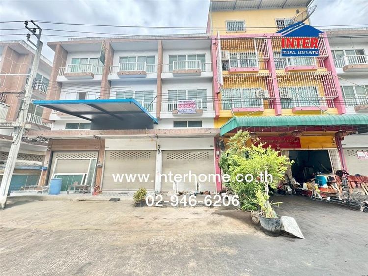 อาคารพาณิชย์ 3.5 ชั้น 19 ตร.ว. โครงการเย็นสุขวิลล่า บางขุนเทียน-ชายทะเล ติดถนนบางขุนเทียน-ชายทะเล ถนนพระราม2 เขตบางขุนเทียน กรุงเทพมหานคร รูปที่ 2