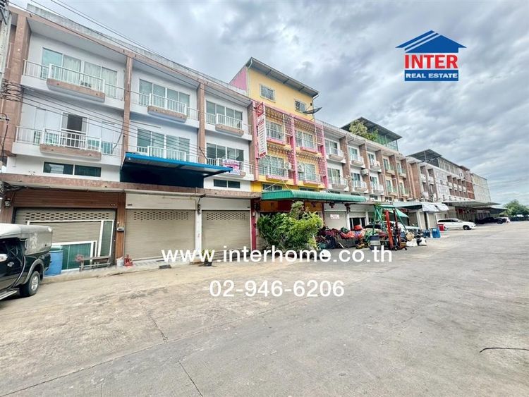 อาคารพาณิชย์ 3.5 ชั้น 19 ตร.ว. โครงการเย็นสุขวิลล่า บางขุนเทียน-ชายทะเล ติดถนนบางขุนเทียน-ชายทะเล ถนนพระราม2 เขตบางขุนเทียน กรุงเทพมหานคร รูปที่ 3