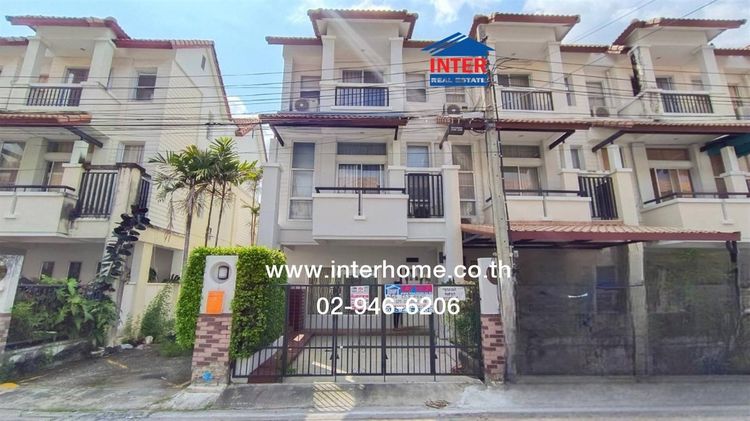 ทาวน์โฮม 3 ชั้น 25.8 ตร.ว. หมู่บ้านนารารมย์ บางกรวย ใกล้โลตัสพระราม5 ซอยวัดชลอ ถนนนครอินทร์ ถนนบางกรวย-ไทรน้อย บางกรวย นนทบุรี