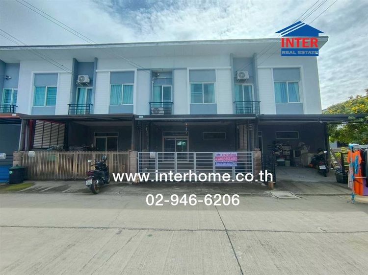 ทาวน์โฮม 2 ชั้น 18.5 ตร.ว. หมู่บ้านกัสโต้ บางนา-สุวรรณภูมิ ใกล้สนามบินสุวรรณภูมิ ถนนวัดศรีวารีน้อย ถนนบางนา-ตราด บางเสาธง สมุทรปราการ