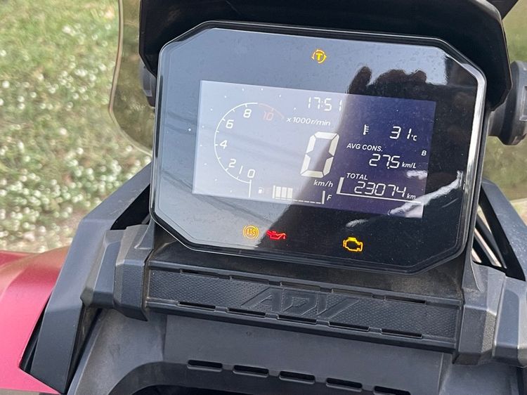 Honda ADV350 ปี2022 สีแดง รูปที่ 9