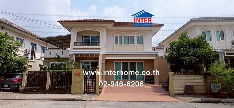 บ้านเดี่ยว 2 ชั้น 57.1 ตร.ว. หมู่บ้านภัสสรเพรสทีจ อ่อนนุช ซอยเฉลิมพระเกียรติ ร9 ซอย87 ถนนอ่อนนุช ถนนเฉลิมพระเกียรติ ร9 เขตประเวศ กรุงเทพ รูปที่ 2