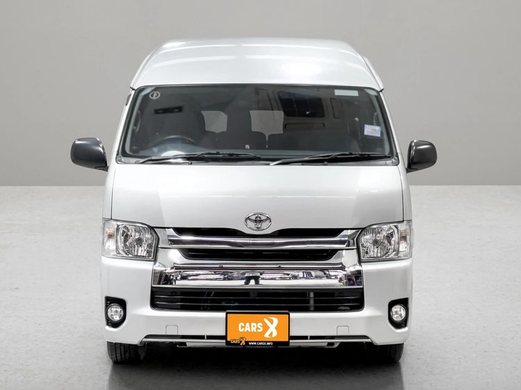 Toyota Commuter 2018 3.0 Van ดีเซล ไม่ติดแก๊ส เกียร์อัตโนมัติ บรอนซ์เงิน รูปที่ 3