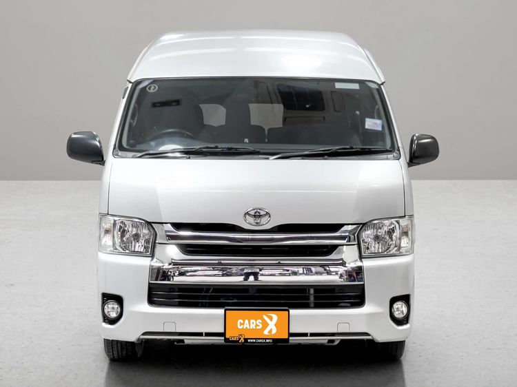 Toyota Commuter 2018 3.0 Van ดีเซล ไม่ติดแก๊ส เกียร์อัตโนมัติ บรอนซ์เงิน รูปที่ 3