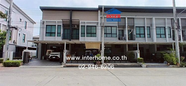 ทาวน์โฮม 2 ชั้น 21.3 ตร.ว. หมู่บ้านไทม์โฮม2 สวนหลวง-อ่อนนุช ซอยกาญจนาภิเษก44-1 ถนนกาญจนาภิเษก ถนนมอเตอร์เวย์ เขตประเวศ กรุงเทพมหานคร รูปที่ 2