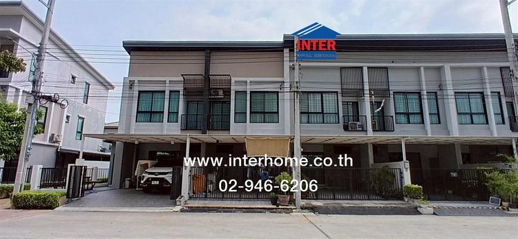 ทาวน์โฮม 2 ชั้น 21.3 ตร.ว. หมู่บ้านไทม์โฮม2 สวนหลวง-อ่อนนุช ซอยกาญจนาภิเษก44-1 ถนนกาญจนาภิเษก ถนนมอเตอร์เวย์ เขตประเวศ กรุงเทพมหานคร รูปที่ 4