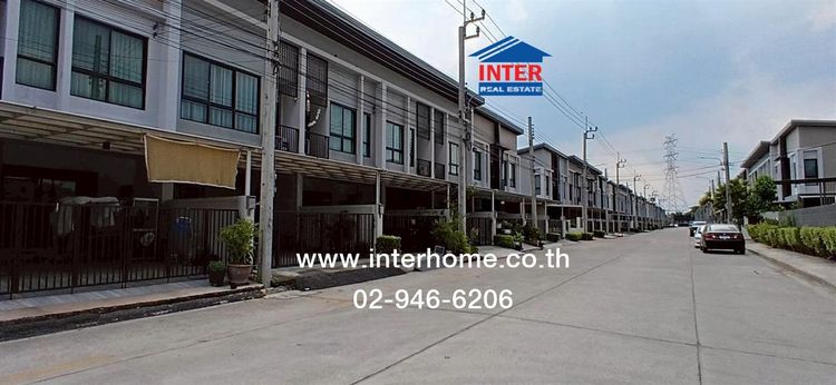 ทาวน์โฮม 2 ชั้น 21.3 ตร.ว. หมู่บ้านไทม์โฮม2 สวนหลวง-อ่อนนุช ซอยกาญจนาภิเษก44-1 ถนนกาญจนาภิเษก ถนนมอเตอร์เวย์ เขตประเวศ กรุงเทพมหานคร