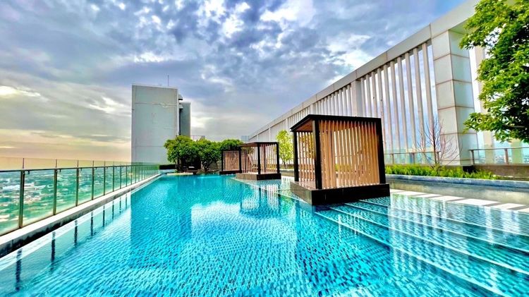 ตกแต่งครบ ขายคอนโด The Hotel Serviced Condo  ชั้น 16 วิวสวยโปร่ง พร้อมเฟอร์ครบทุกฟังก์ชัน ถ.รัตนาธิเบศร์ นนทบุรี  รูปที่ 3