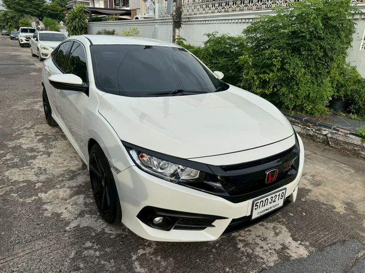 Honda Civic 2016 1.8 E i-VTEC Sedan เบนซิน ไม่ติดแก๊ส เกียร์อัตโนมัติ ขาว รูปที่ 3