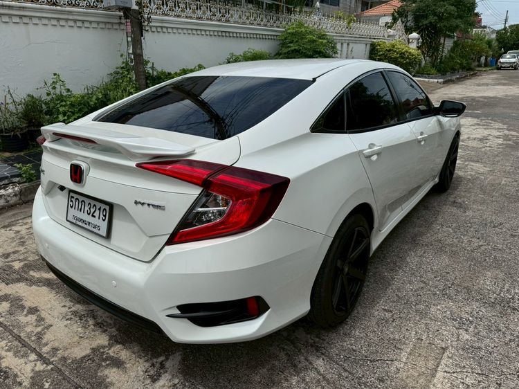 Honda Civic 2016 1.8 E i-VTEC Sedan เบนซิน ไม่ติดแก๊ส เกียร์อัตโนมัติ ขาว รูปที่ 4