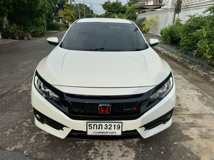 Honda Civic 2016 1.8 E i-VTEC Sedan เบนซิน ไม่ติดแก๊ส เกียร์อัตโนมัติ ขาว รูปที่ 2