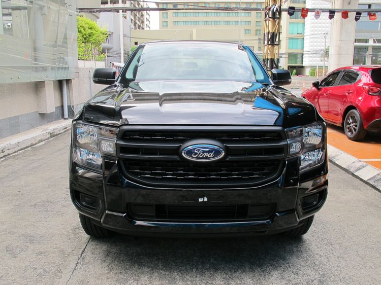 Ford Ranger 2025 2.0 Hi-Rider XL+ Pickup ดีเซล ไม่ติดแก๊ส เกียร์ธรรมดา ดำ รูปที่ 2