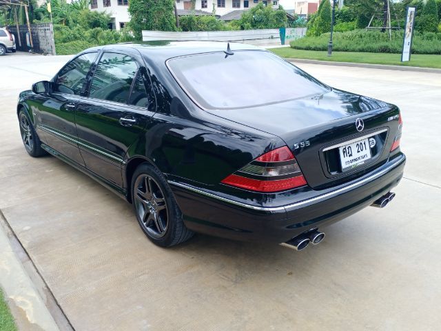 Mercedes-Benz S-Class 2004 S280 Sedan เบนซิน เกียร์อัตโนมัติ ดำ รูปที่ 4