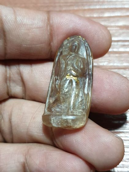 พระปางลีลา หินเขี้ยวหนุมาน สภาพเก่าได้อายุ ไม่ทราบวัดและปีที่ออก หินแท้  รูปที่ 10