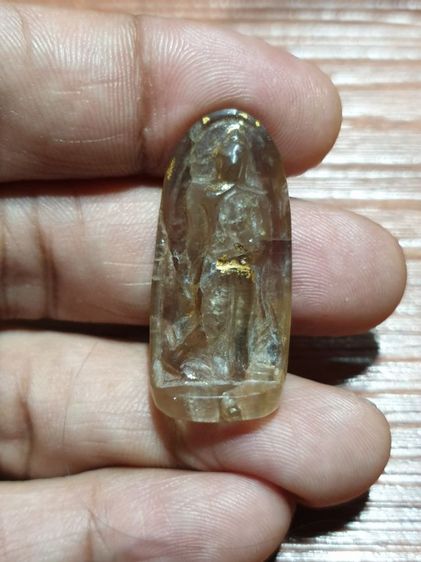 พระปางลีลา หินเขี้ยวหนุมาน สภาพเก่าได้อายุ ไม่ทราบวัดและปีที่ออก หินแท้  รูปที่ 8