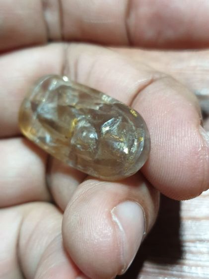 พระปางลีลา หินเขี้ยวหนุมาน สภาพเก่าได้อายุ ไม่ทราบวัดและปีที่ออก หินแท้  รูปที่ 5