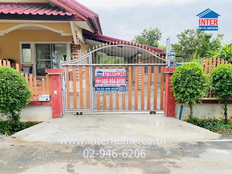 ไม่ใช่ บ้านเดี่ยว 1 ชั้น 98.7 ตร.ว. บ้านเดี่ยว ซอยอยู่เป็นสุข ถนนกาญจนาภิเษก ถนนเปาอินทร์ ปากเกร็ด นนทบุรี รูปที่ 4