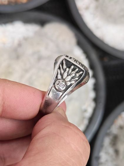 แหวนโบว์ลิ่งเงินแท้​ Made​ In​ USA หายากมาก แบ่งปันถูกที่สุดครับ รูปที่ 5