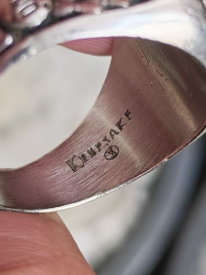 แหวนโบว์ลิ่งเงินแท้​ Made​ In​ USA หายากมาก แบ่งปันถูกที่สุดครับ รูปที่ 8