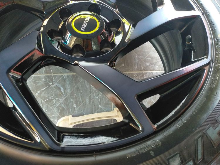 แม็กอีซูซุสีเดิม น้องๆป้ายแดง ขอบ20 พร้อมยางบริสโตน 265 50 20 ปี25 ยางสวยทุก เส้นตุ่มหน้ายางยังอยู่ รูปที่ 8