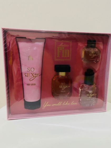 หญิง น้ำหอมแท้  💯 MADAME FIN  กลิ่น SO SEXY Box Set  สุดคุ้ม
