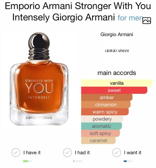 น้ำหอมแท้ 💯 จากแบรนด์ Emporio Armani Stronger With You Intensely ขนาด 50 ml รูปที่ 10