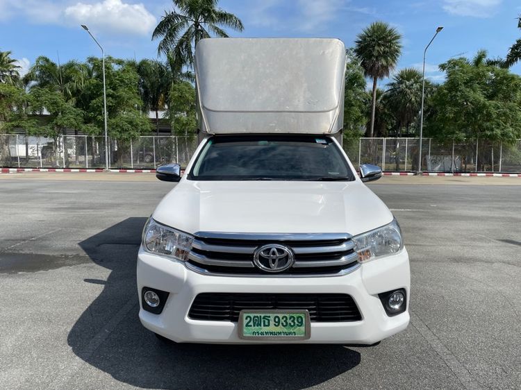 Toyota Hilux Revo 2020 2.8 J Plus Pickup ดีเซล ไม่ติดแก๊ส เกียร์ธรรมดา ขาว รูปที่ 2