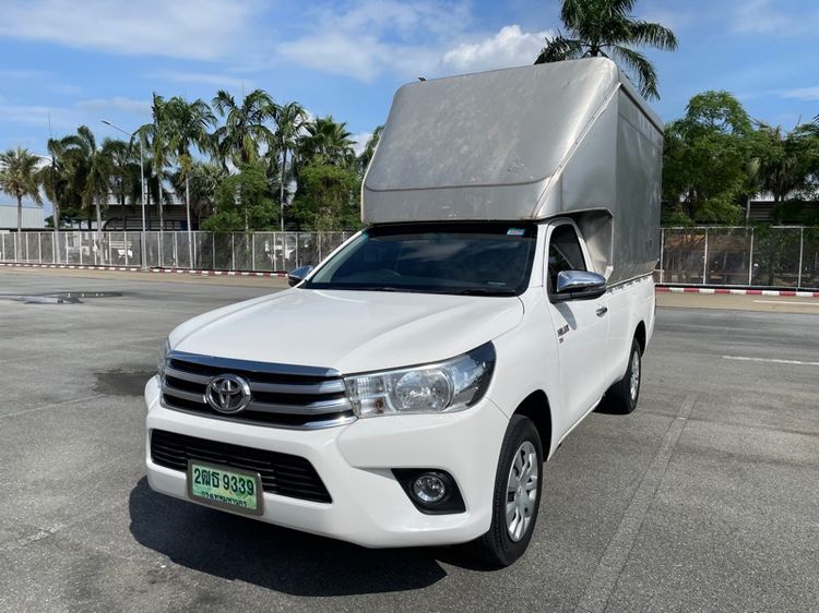 Toyota Hilux Revo 2020 2.8 J Plus Pickup ดีเซล ไม่ติดแก๊ส เกียร์ธรรมดา ขาว รูปที่ 3