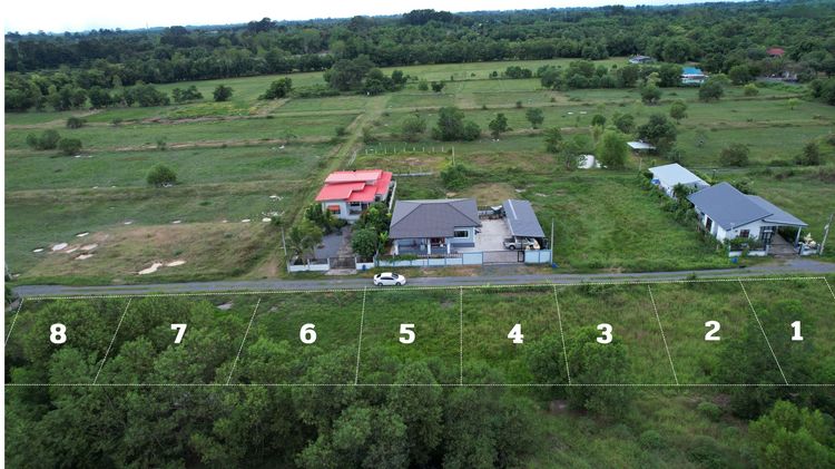 ขายที่ดิน 87 ตารางวา ตำบลพรหมณี ใกล้สนามกอล์ฟ จปร. มีโฉนด มีเพื่อนบ้าน ขาย 550,000 บาท