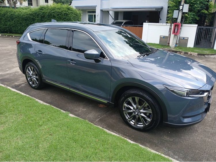 Mazda CX-8 2022 2.5 SP Exclusive Utility-car เบนซิน ไม่ติดแก๊ส เกียร์อัตโนมัติ เทา รูปที่ 4