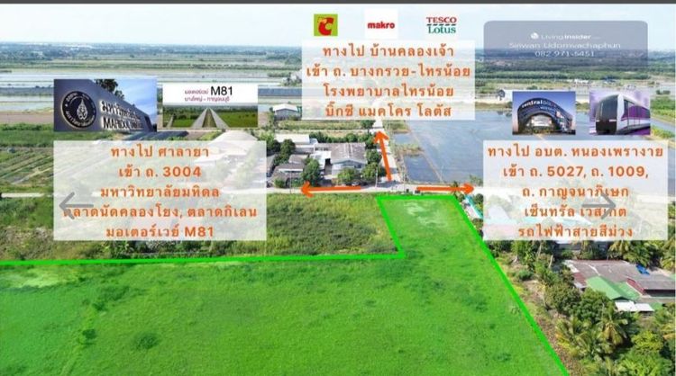 ขายที่ดิน ราคาดีที่สุดในย่านนี้