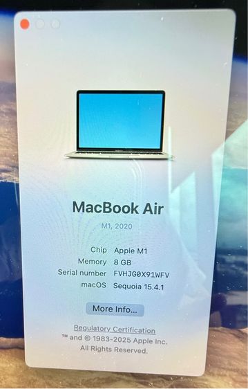 ขาย Mac Book Air M1  รูปที่ 3