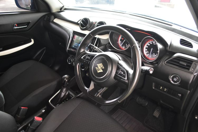 Suzuki Swift 2019 1.2 GLX Sedan เบนซิน ไม่ติดแก๊ส เกียร์อัตโนมัติ ดำ รูปที่ 4