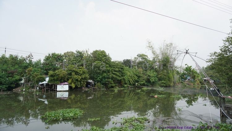 ที่ดินติดริมน้ำมหาสวัสดิ์ 424 ตรว. ราคาถูก