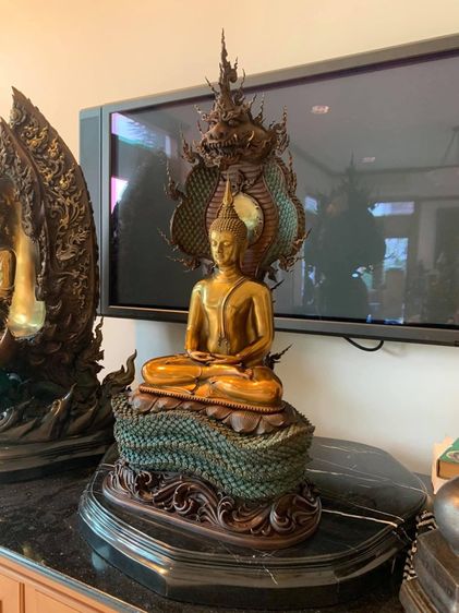 "พระนาคปรก" วัดแสงแก้วโพธิญาณ ครูบาอริยชาติ อริยจิตฺโต รูปที่ 7