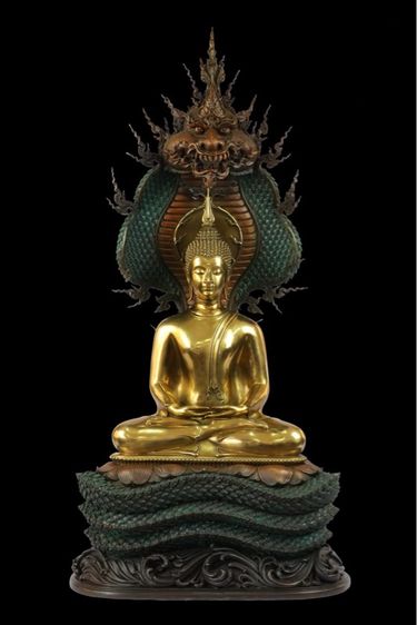 "พระนาคปรก" วัดแสงแก้วโพธิญาณ ครูบาอริยชาติ อริยจิตฺโต