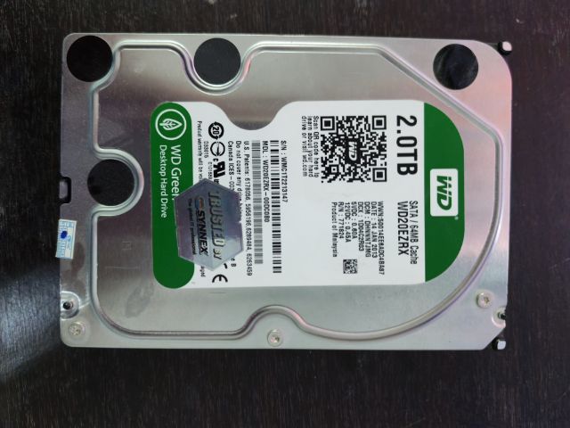 Harddisk WD Green 2TB