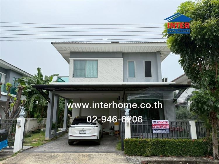 บ้านเดี่ยว 2 ชั้น 59.4 ตร.ว. หมู่บ้านเพอร์เฟคเพลส สุขุมวิท77 ซอยลาดกระบัง20-3 ถนนลาดกระบัง บางพลี สมุทรปราการ