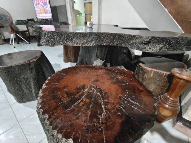 โต๊ะไม้ ลายธรรมชาติ รูปที่ 7