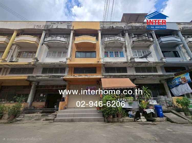 อาคารพาณิชย์ 3.5 ชั้น 16 ตร.ว. หมู่บ้านรุ่งนภาเพลส ซอยร่มเกล้า16 ถนนร่มเกล้า ถนนร่มเกล้า16 เขตมีนบุรี กรุงเทพมหานคร