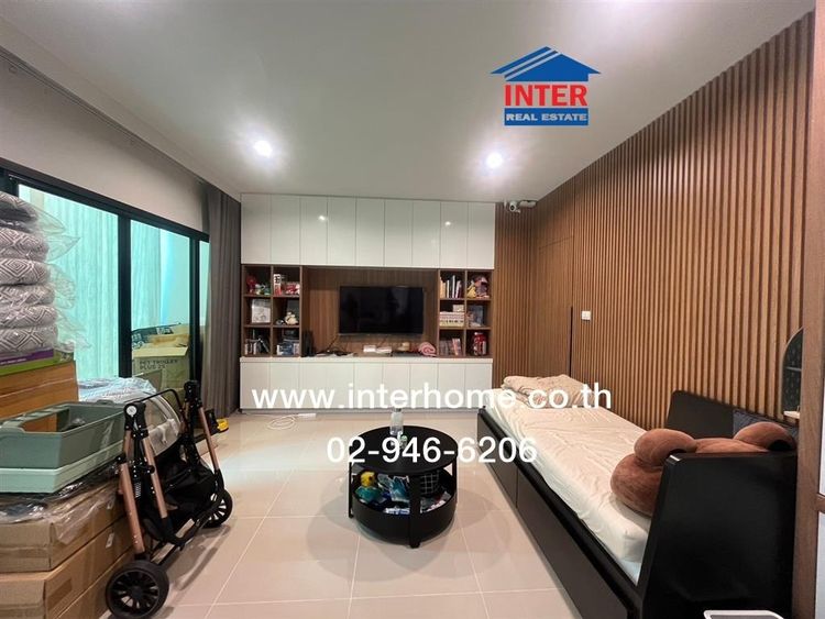 บ้านเดี่ยว 2 ชั้น 61.1 ตร.ว. หมู่บ้านดิเอ็มเบรส จตุโชติ-รามอินทรา ถนนรามอินทรา ถนนหทัยราษฏร์ เขตคลองสามวา กรุงเทพมหานคร รูปที่ 3