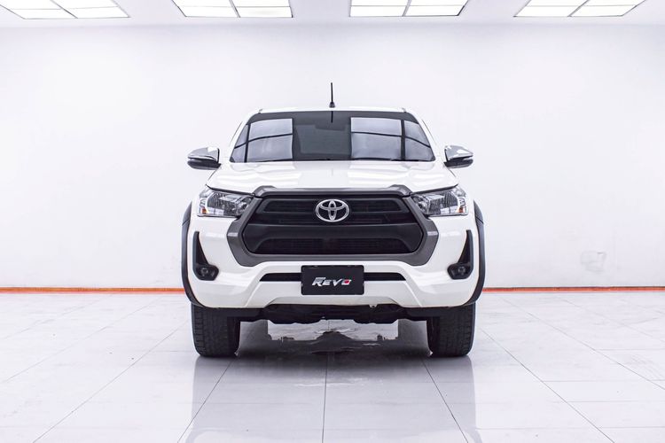 Toyota Hilux Revo 2021 2.4 Entry Pickup ดีเซล ไม่ติดแก๊ส เกียร์ธรรมดา ขาว รูปที่ 4