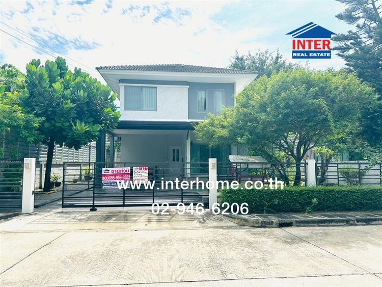 บ้านเดี่ยว 2 ชั้น 93.5 ตร.ว. หมู่บ้านเพอร์เฟคเพลส พระราม 9 - กรุงเทพกรีฑา ถนนกรุงเทพกรีฑาตัดใหม่ ถนนศรีนครินทร์ เขตลาดกระบัง กรุงเทพมหานคร