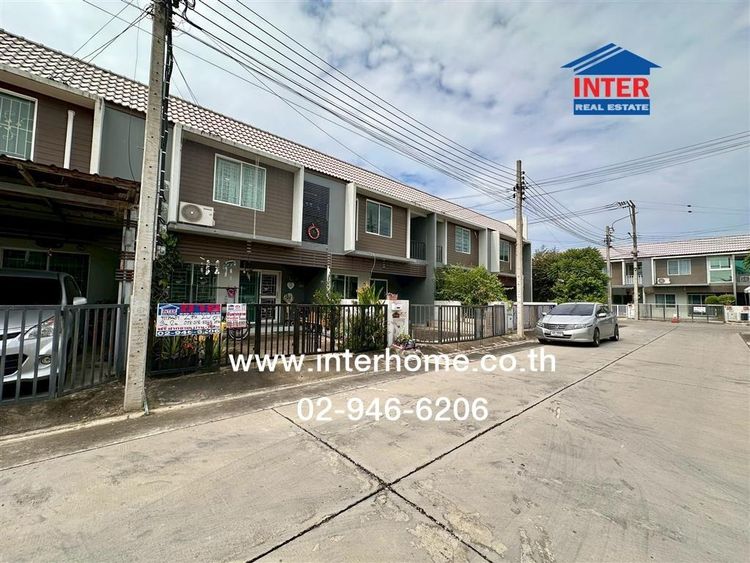 ทาวน์เฮ้าส์ 2 ชั้น 20 ตร.ว. หมู่บ้านอารียา เดอะคัลเลอร์ส เฟส3 กาญจนาภิเษก-ราชพฤกษ์ ถนนกาญจนาภิเษก ถนนบางกรวย-ไทรน้อย ไทรน้อย นนทบุรี รูปที่ 2