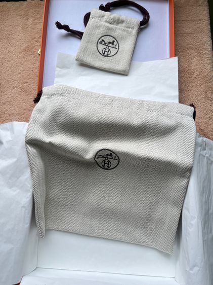 กล่องเข็มขัดพร้อมถุงผ้า2 ใน hermes แท้ รูปที่ 2