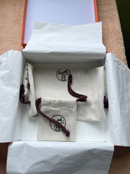 กล่องเข็มขัดพร้อมถุงผ้า2 ใน hermes แท้ รูปที่ 3